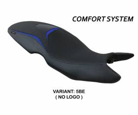 Seat saddle cover Maili comfort system Blue BE T.I. for BMW F 800 R 2009 > 2020