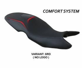Seat saddle cover Maili comfort system Red RD T.I. for BMW F 800 R 2009 > 2020