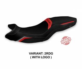 Seat saddle cover Termez Special Color Red - Gray (RDG) T.I. for BMW F 900 R 2019 > 2022