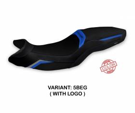Seat saddle cover Termez Special Color Blue - Gray (BEG) T.I. for BMW F 900 R 2019 > 2022
