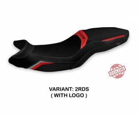 Seat saddle cover Arima Special Color Red - Silver (RDS) T.I. for BMW F 900 XR 2019 > 2022