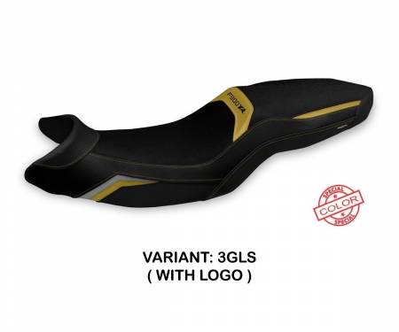 BF9XRAS-3GLS-1 Seat saddle cover Arima Special Color Gold - Silver (GLS) T.I. for BMW F 900 XR 2019 > 2022
