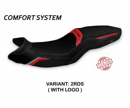 BF9XRTS-2RDS-1 Rivestimento sella Tartu Special Color Comfort System Rosso - Argento (RDS) T.I. per BMW F 900 XR 2019 > 2022