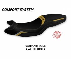 Funda Asiento Tartu Special Color Comfort System Oro - Plata (GLS) T.I. para BMW F 900 XR 2019 > 2022
