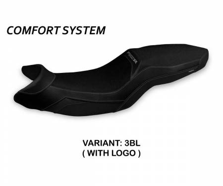 BF9XRT-3BL-1 Housse de selle Tartu comfort system Noir BL + logo T.I. pour BMW F 900 XR 2019 > 2024