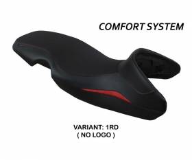 Seat saddle cover Tauro comfort system Red RD T.I. for BMW G 650 GS 2010 > 2016