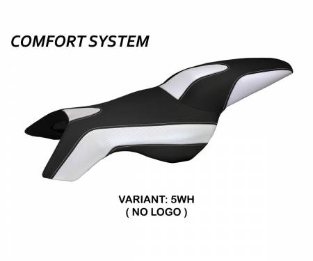 BK12RBC-5WH-4 Rivestimento sella Boston Comfort System Bianco (WH) T.I. per BMW K 1200 R 2005 > 2008