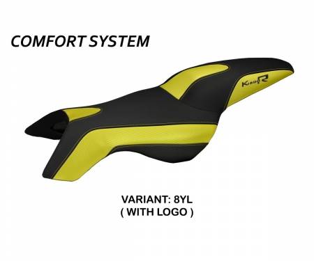BK12RBC-8YL-3 Seat saddle cover Boston Comfort System Yellow (YL) T.I. for BMW K 1200 R 2005 > 2008