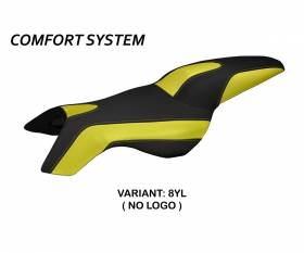 Seat saddle cover Boston Comfort System Yellow (YL) T.I. for BMW K 1200 R 2005 > 2008
