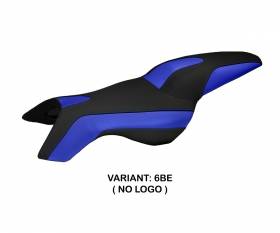 Seat saddle cover Boston Blue (BE) T.I. for BMW K 1200 R 2005 > 2008