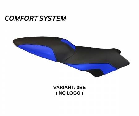 BK12SL2C-3BE-4 Seat saddle cover Lariano 2 Comfort System Blue (BE) T.I. for BMW K 1200 S 2004 > 2008