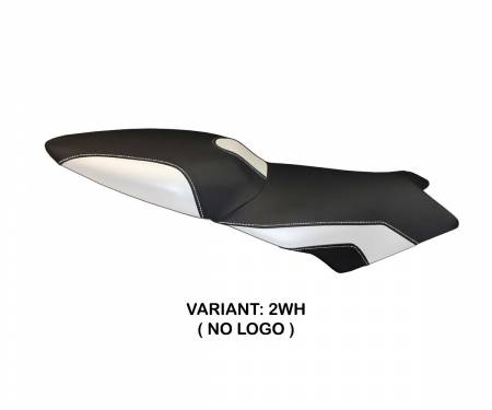 BK12SL2-2WH-4 Seat saddle cover Lariano 2 White (WH) T.I. for BMW K 1200 S 2004 > 2008