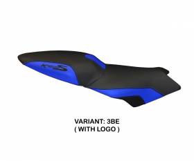 Seat saddle cover Lariano 2 Blue (BE) T.I. for BMW K 1200 S 2004 > 2008