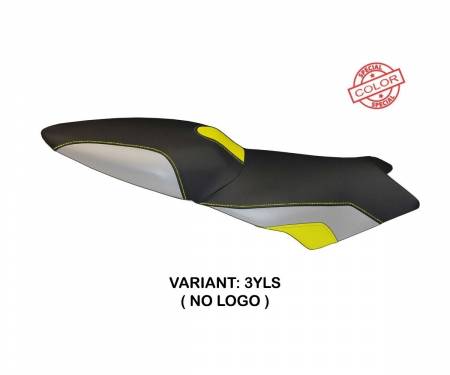 BK12SLS-3YLS-4 Seat saddle cover Lariano Special Color Yellow - Silver (YLS) T.I. for BMW K 1200 S 2004 > 2008