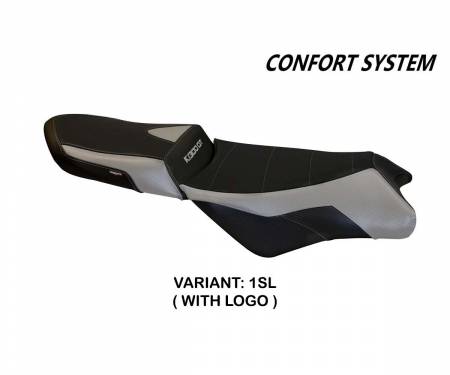 BK13GA1C-1SL-3 Rivestimento sella Anapa 1 Comfort System Argento (SL) T.I. per BMW K 1300 GT 2009 > 2011