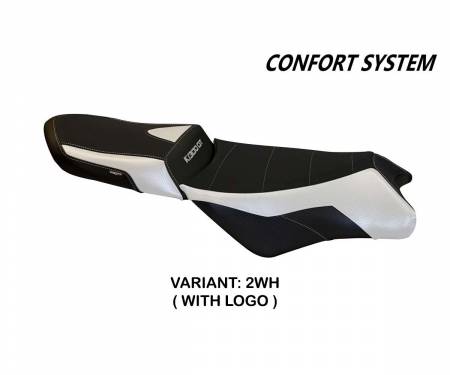BK13GA1C-2WH-3 Rivestimento sella Anapa 1 Comfort System Bianco (WH) T.I. per BMW K 1300 GT 2009 > 2011