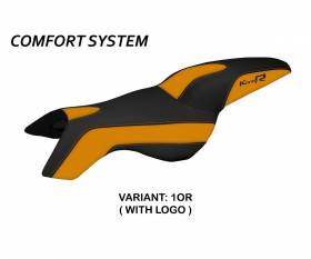 Sattelbezug Sitzbezug Boston Comfort System Orange (OR) T.I. fur BMW K 1300 R 2009 > 2016
