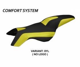 Seat saddle cover Boston Comfort System Yellow (YL) T.I. for BMW K 1300 R 2009 > 2016