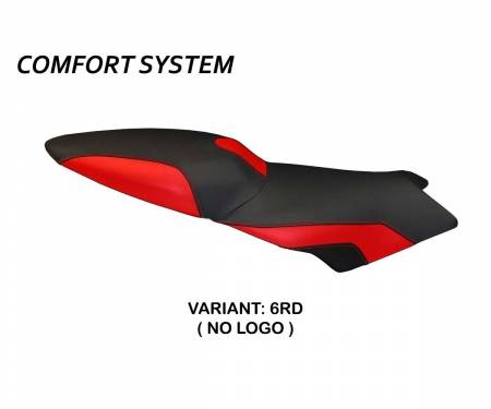 BK13SL2C-6RD-4 Seat saddle cover Lariano 2 Comfort System Red (RD) T.I. for BMW K 1300 S 2012 > 2016