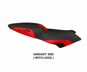 Seat saddle cover Lariano 2 Red (RD) T.I. for BMW K 1300 S 2012 > 2016
