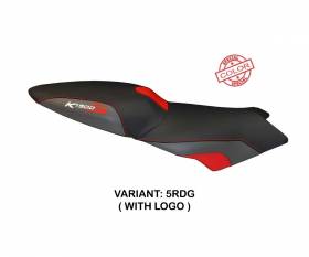 Seat saddle cover Lariano Special Color Red - Gray (RDG) T.I. for BMW K 1300 S 2012 > 2016