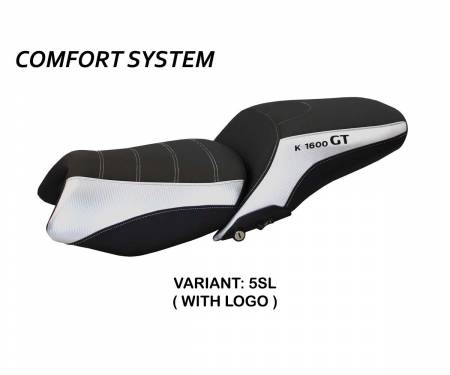 BK16GTCC-5SL-3 Funda Asiento Tropea Color Comfort System Plata (SL) T.I. para BMW K 1600 GT 2010 > 2022