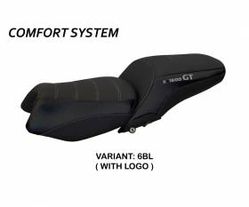 Housse de selle Tropea Color Comfort System Noir (BL) T.I. pour BMW K 1600 GT 2010 > 2022