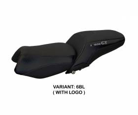 Seat saddle cover Tropea Color Black (BL) T.I. for BMW K 1600 GT 2010 > 2022