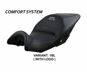 Compatible Saddle Cover LOGO Lithia Comfort System Black T.I. BMW K 1600 GTL 2010 > 2022