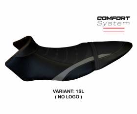 Housse de selle Avignone Comfort System Argent SL T.I. pour BUELL XB 12 S/SX 2019 > 2021