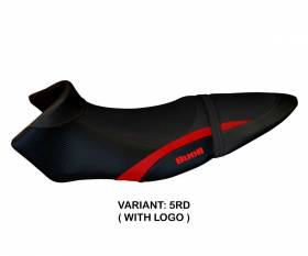 Seat saddle cover Avignone Red RD + logo T.I. for BUELL XB 12 S/SX 2019 > 2021