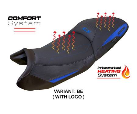BMGS13AC-BE-1-HS Funda Asiento Heating Comfort System Blu BE + logo T.I. para BMW R 1300 GS (TOURING) 2023 > 2024