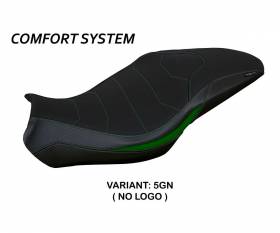 Seat saddle cover Lima comfort system Green GN T.I. for Benelli 752 S 2019 > 2024