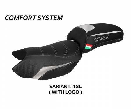 BNTRMC-1SL-1 Sattelbezug Sitzbezug Merida Comfort System Silber (SL) T.I. fur BENELLI TRK 502 2017 > 2024