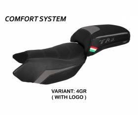 Sattelbezug Sitzbezug Merida Comfort System Grau (GR) T.I. fur BENELLI TRK 502 2017 > 2024