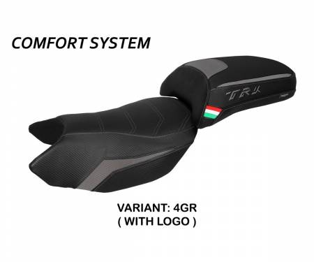 BNTRMC-4GR-1  Sattelbezug Sitzbezug Merida Comfort System Grau (GR) T.I. fur BENELLI TRK 502 2017 > 2024