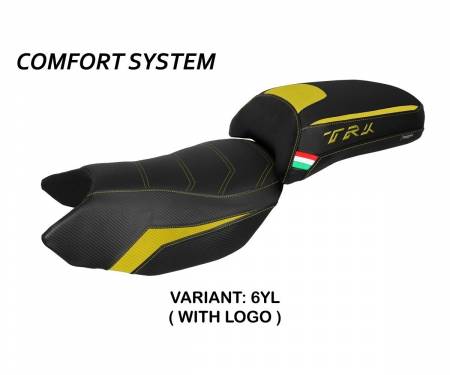 BNTRMC-6YL-1 Seat saddle cover Merida Comfort System Yellow (YL) T.I. for BENELLI TRK 502 2017 > 2024