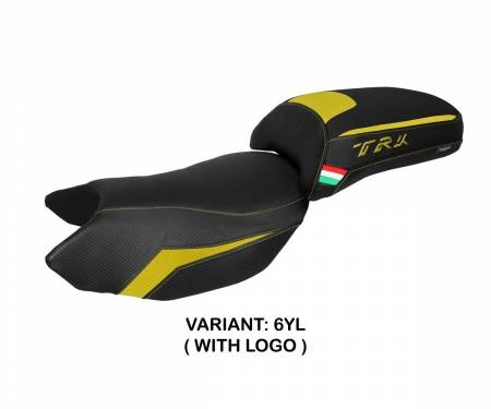 BNTRM-6YL-1 Seat saddle cover Merida Yellow (YL) T.I. for BENELLI TRK 502 2017 > 2024