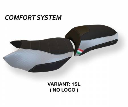 BNTRN-1SL-2 Seat saddle cover Nola Comfort System Silver (SL) T.I. for BENELLI TRK 502 2017 > 2024