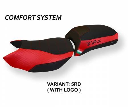 BNTRN-5RD-1 Seat saddle cover Nola Comfort System Red (RD) T.I. for BENELLI TRK 502 2017 > 2024