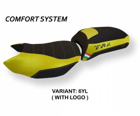 BNTRN-6YL-1 Seat saddle cover Nola Comfort System Yellow (YL) T.I. for BENELLI TRK 502 2017 > 2024