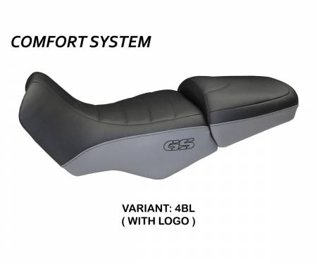 BR11FC-4BL-3 Seat saddle cover Firenze Comfort System Black (BL) T.I. for BMW R 1150 GS 1994 > 2003