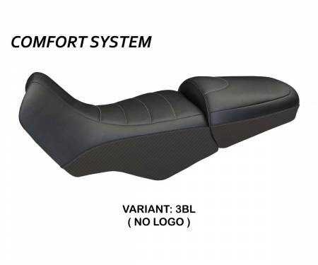 BR11GFCC-3BL-4 Seat saddle cover Firenze Carbon Color Comfort System Black (BL) T.I. for BMW R 1150 GS 1994 > 2003
