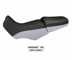 Seat saddle cover Livorno Carbon Color Silver (SL) T.I. for BMW R 1150 GS 1994 > 2003