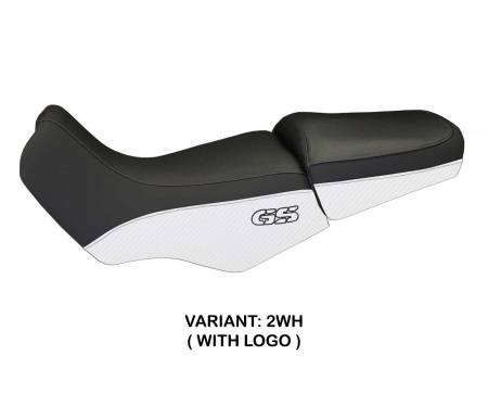 BR11GLC-2WH-3 Seat saddle cover Livorno Carbon Color White (WH) T.I. for BMW R 1100 1994 > 2003