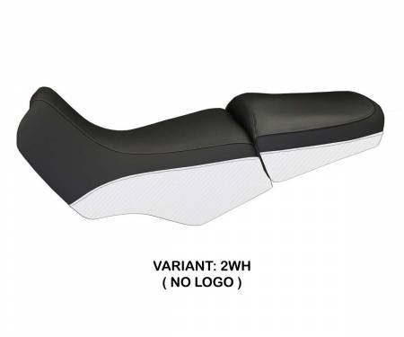 BR11GLC-2WH-4 Seat saddle cover Livorno Carbon Color White (WH) T.I. for BMW R 1150 GS 1994 > 2003