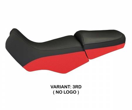 BR11GLC-3RD-4 Seat saddle cover Livorno Carbon Color Red (RD) T.I. for BMW R 1150 GS 1994 > 2003