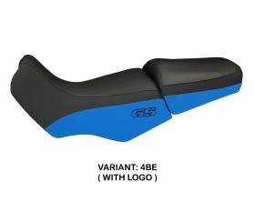 Seat saddle cover Livorno Carbon Color Blue (BE) T.I. for BMW R 1150 GS 1994 > 2003