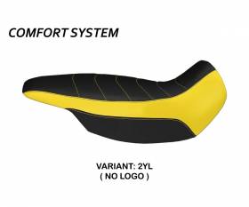 Seat saddle cover Giarre Comfort System Yellow (YL) T.I. for BMW R 1150 GS ADVENTURE 2002 > 2006