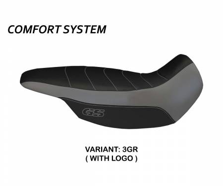 BR11GSAGC-3GR-3 Seat saddle cover Giarre Comfort System Gray (GR) T.I. for BMW R 1150 GS ADVENTURE 2002 > 2006